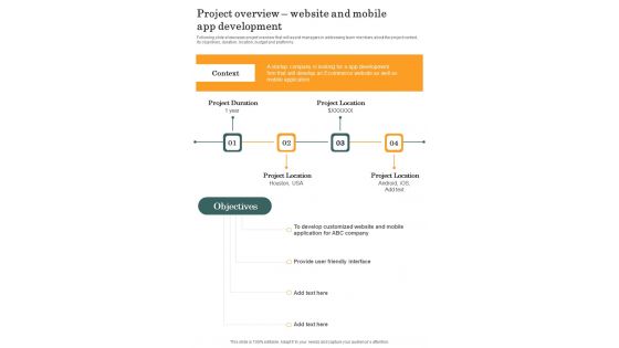 Playbook For Mobile App Development Strategies Template