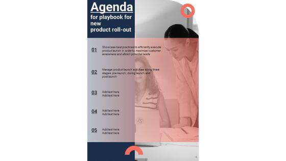 Playbook For New Product Roll Out Template