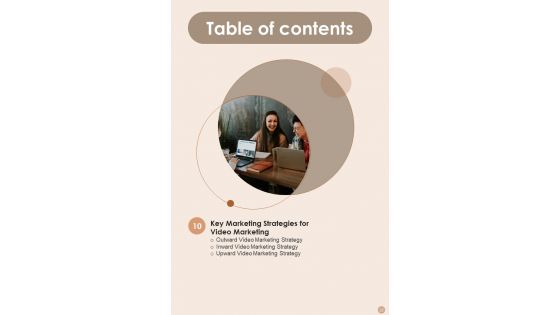 Playbook For Online Influencer Showreel And Video Roadmap Template