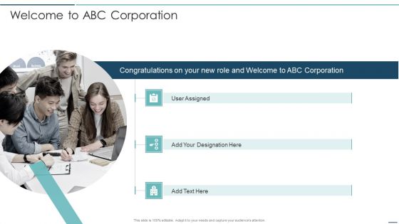 Playbook For Sales Development Executives Welcome To ABC Corporation Sample PDF