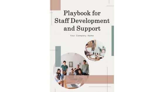 Playbook For Staff Development And Support Template