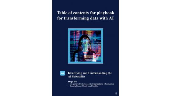 Playbook For Transforming Data With AI Template