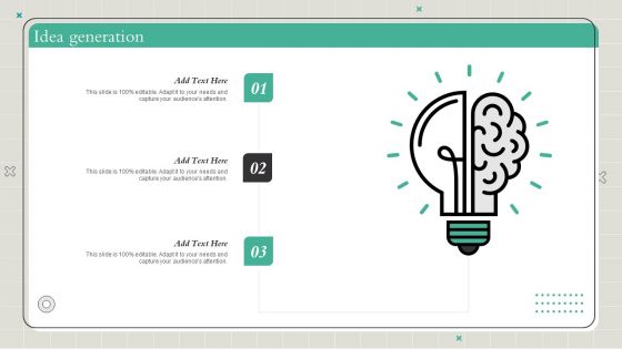 Playbook To Formulate Efficient Idea Generation Ppt PowerPoint Presentation Gallery Display PDF