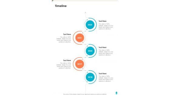 Podcast Funding Proposal Template Timeline One Pager Sample Example Document