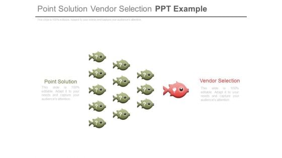 Point Solution Vendor Selection Ppt Example