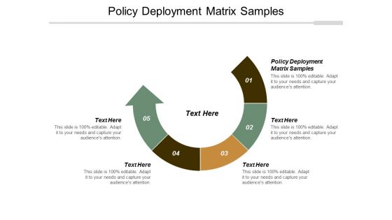 Policy Deployment Matrix Samples Ppt Powerpoint Presentation Pictures Master Slide Cpb