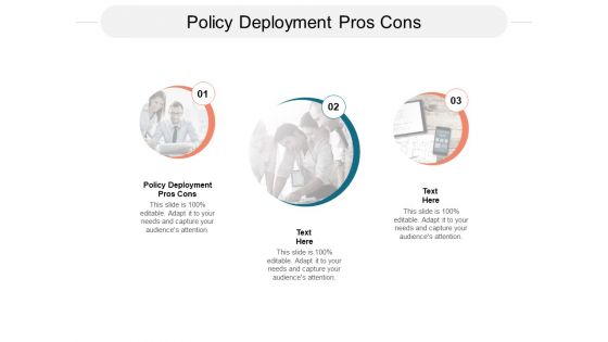 Policy Deployment Pros Cons Ppt PowerPoint Presentation Outline Aids Cpb