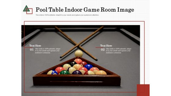 Pool Table Indoor Game Room Image Ppt PowerPoint Presentation Infographic Template Show PDF