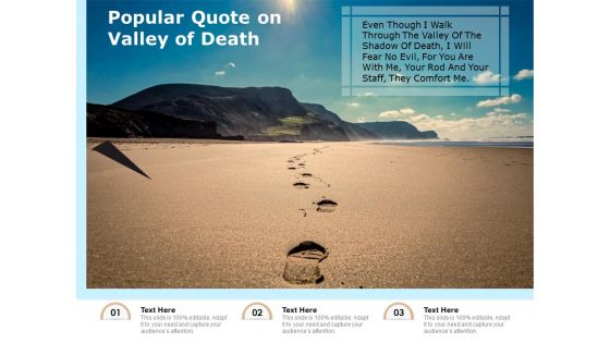 Popular Quote On Valley Of Death Ppt PowerPoint Presentation Summary Professional