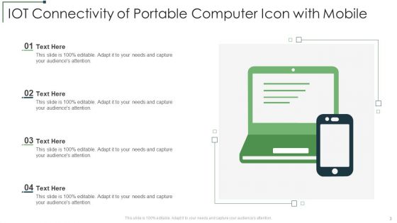 Portable Computer Icon Ppt PowerPoint Presentation Complete Deck With Slides