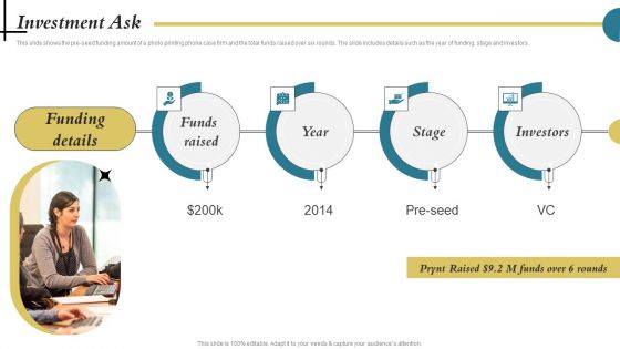 Portable Printing Company Capital Raising Deck Investment Ask Ideas PDF Portable Printing Company Capital Raising Deck Investment Ask Ideas PDF
