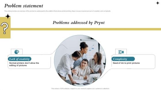 Portable Printing Company Capital Raising Deck Problem Statement Download PDF Portable Printing Company Capital Raising Deck Problem Statement Download PDF