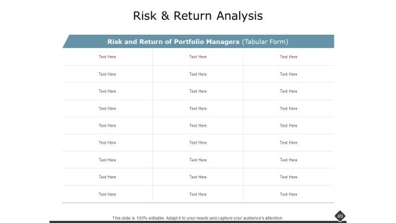 Portfolio Analysis Ppt PowerPoint Presentation Complete Deck With Slides Slide47
