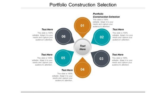 Portfolio Construction Selection Ppt PowerPoint Presentation Infographic Template Styles Cpb