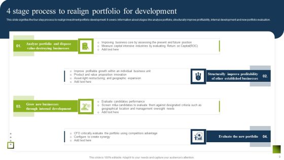Portfolio Development Ppt PowerPoint Presentation Complete Deck With Slides Slide09