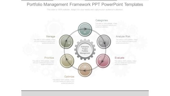 Portfolio Management Framework Ppt Powerpoint Templates