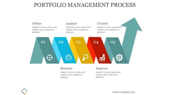 Portfolio Management Process Ppt PowerPoint Presentation Layout