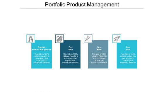 Portfolio Product Management Ppt PowerPoint Presentation Portfolio Show Cpb