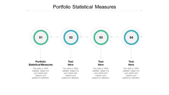 Portfolio Statistical Measures Ppt PowerPoint Presentation Inspiration Ideas Cpb