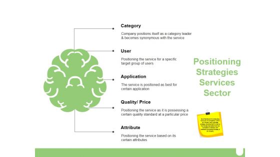 Positioning Strategies Services Sector Ppt PowerPoint Presentation Slides Clipart