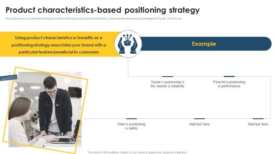 Positioning Techniques To Improve Product Characteristics Based Positioning Strategy Icons PDF