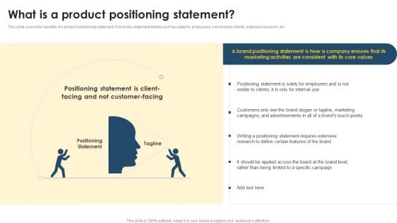 Positioning Techniques To Improve What Is A Product Positioning Statement Topics PDF