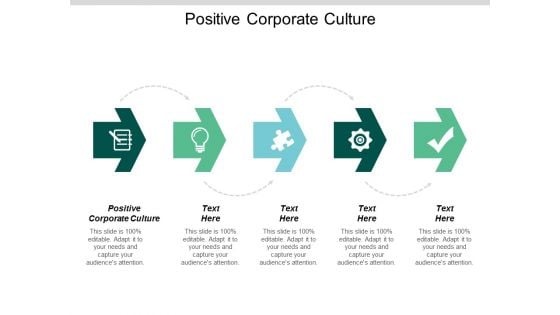 Positive Corporate Culture Ppt PowerPoint Presentation Summary Slide Portrait Cpb