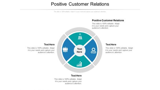 Positive Customer Relations Ppt PowerPoint Presentation Styles Graphics Tutorials Cpb Pdf