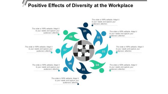 Positive Effects Of Diversity At The Workplace Ppt PowerPoint Presentation Pictures Microsoft PDF