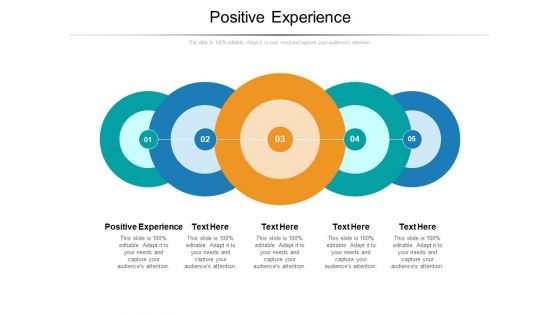 Positive Experience Ppt PowerPoint Presentation File Icon Cpb Pdf