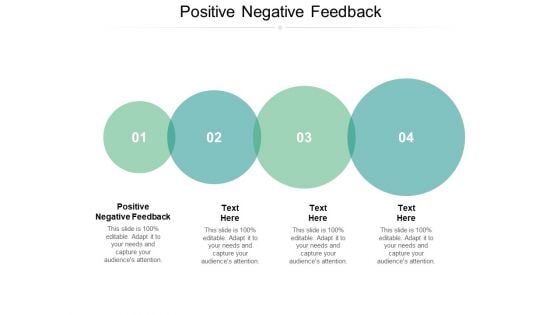 Positive Negative Feedback Ppt PowerPoint Presentation Inspiration Infographic Template Cpb