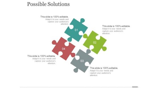 Possible Solutions Template 1 Ppt PowerPoint Presentation Ideas Images Possible Solutions Template 1 Ppt PowerPoint Presentation Ideas Images