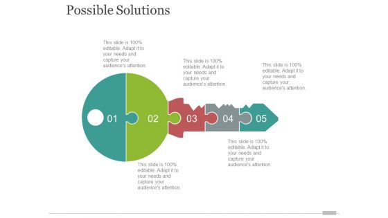 Possible Solutions Template 2 Ppt PowerPoint Presentation Summary Images