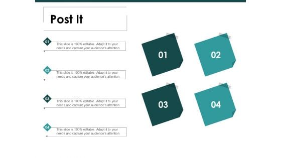Post It Business Marketing Ppt PowerPoint Presentation Gallery Rules