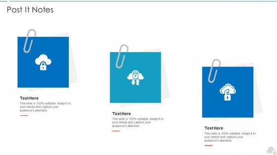 Post It Notes Cloud Computing Security IT Ppt Portfolio Graphics Example PDF Post It Notes Cloud Computing Security IT Ppt Portfolio Graphics Example PDF