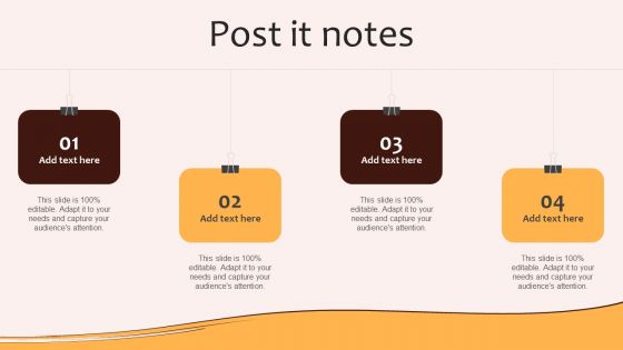 Post It Notes Digital Marketing Plan For Restaurant Business Sample PDF Post It Notes Digital Marketing Plan For Restaurant Business Sample PDF