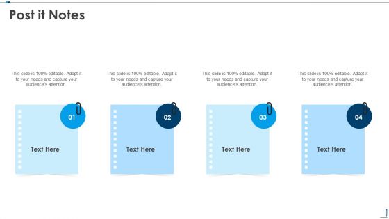 Post It Notes Edutech Investor Capital Raising Pitch Deck Diagrams PDF