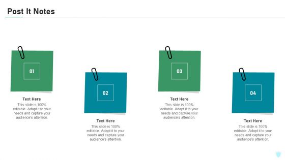 Post It Notes IT Security IT Ppt Icon Infographic Template PDF