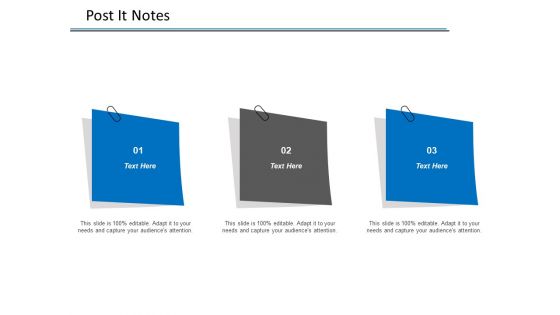 Post It Notes Planning Ppt PowerPoint Presentation Outline Slide