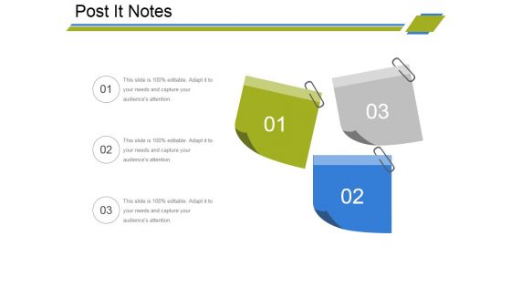 Post It Notes Ppt PowerPoint Presentation File Shapes