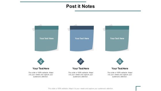 Post It Notes Ppt PowerPoint Presentation Infographics Design Templates