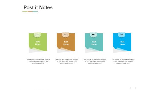 Post It Notes Ppt PowerPoint Presentation Layouts Slideshow