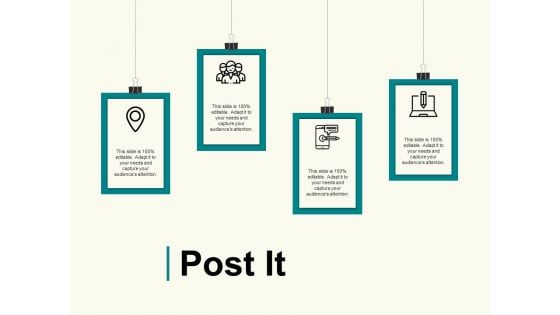 Post It Planning Business Ppt PowerPoint Presentation Show Icon