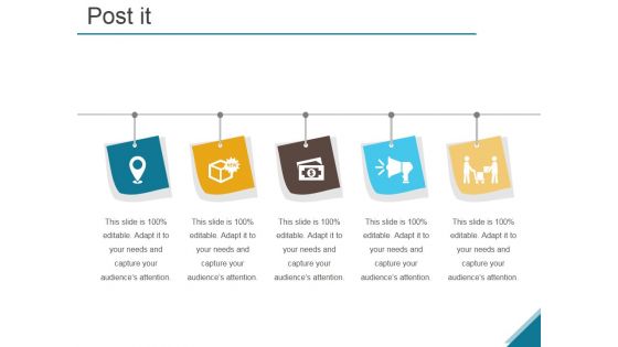 Post It Ppt PowerPoint Presentation Backgrounds