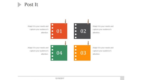 Post It Ppt PowerPoint Presentation Gallery