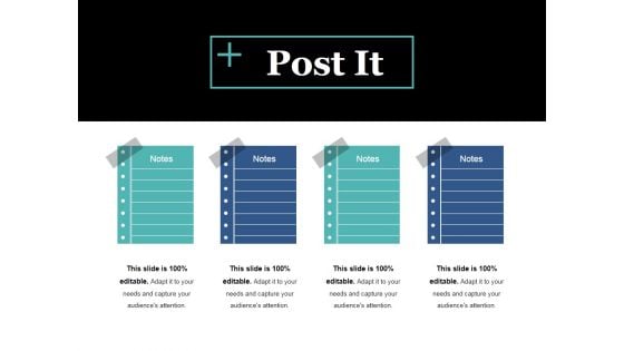 Post It Ppt PowerPoint Presentation Icon Deck