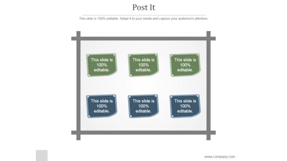 Post It Ppt PowerPoint Presentation Icon