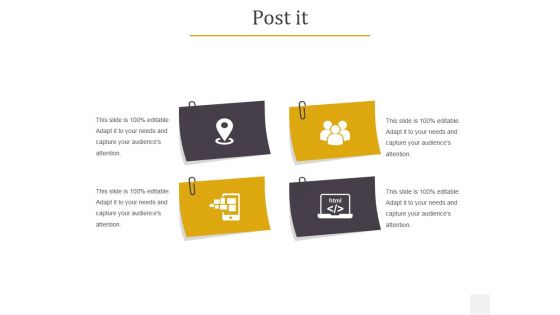 Post It Ppt PowerPoint Presentation Infographics Files