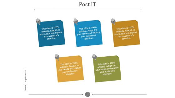 Post It Ppt PowerPoint Presentation Introduction