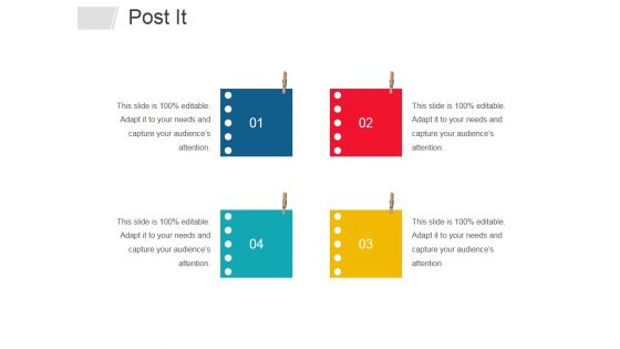 Post It Ppt PowerPoint Presentation Model Professional